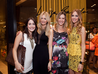 Natalia Miranda, Jessica Stein, Iara Leao e Chiara Ferragni