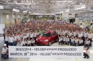 Toyota bate a marca de 100.000 Etios fabricados